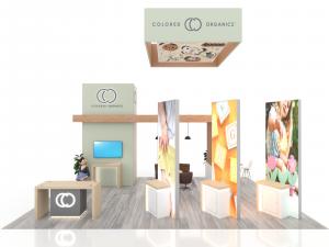 ECO-5060 Custom Sustainable Trade Show Exhibit -- View 